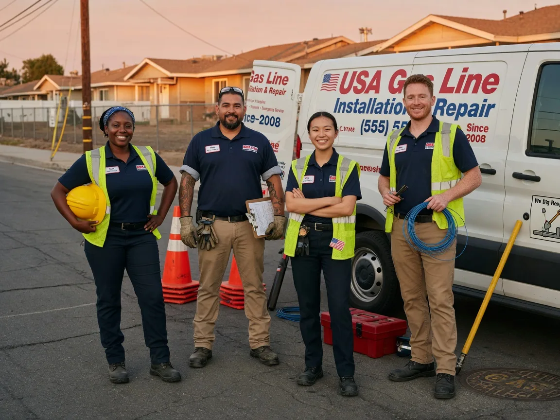 Gas Line Installation company in Glenham, SD